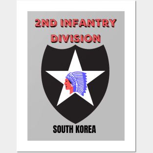 2nd Infantry Division South Korea Posters and Art